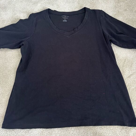 Women’s black V neck - Picture 1 of 2